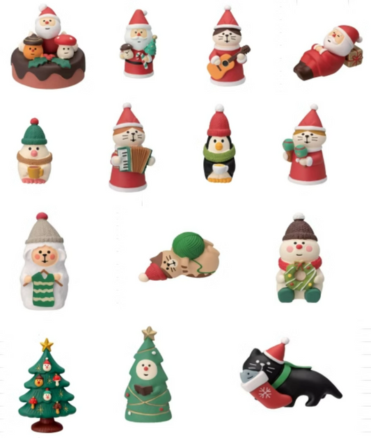 Christmas Gift Santa Claus Finch Snowman
