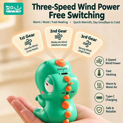 Baby Food Cooling Fan – Bladeless Portable Porridge & Rice Cereal Cooling Fan with Hanging Design
