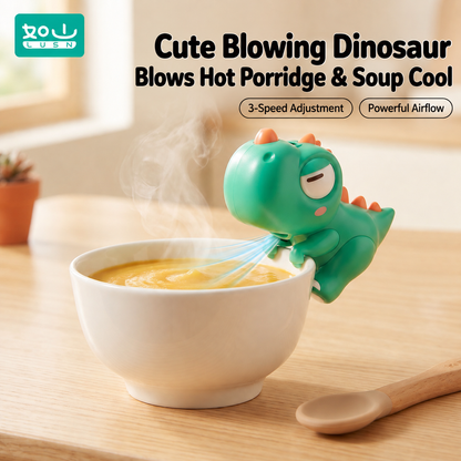 Baby Food Cooling Fan – Bladeless Portable Porridge & Rice Cereal Cooling Fan with Hanging Design